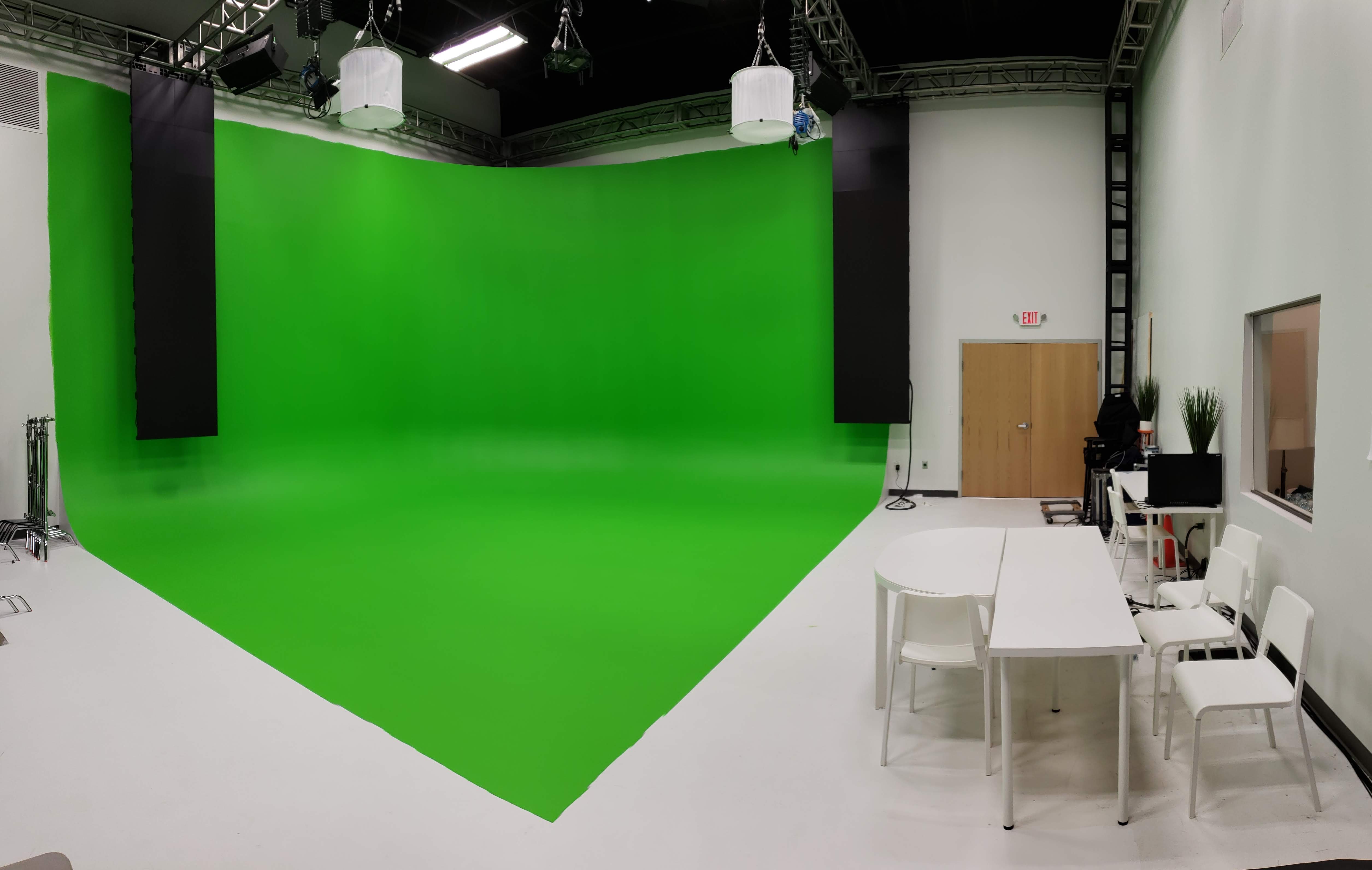 Studio Cyclorama Green Screen near Boston, MA