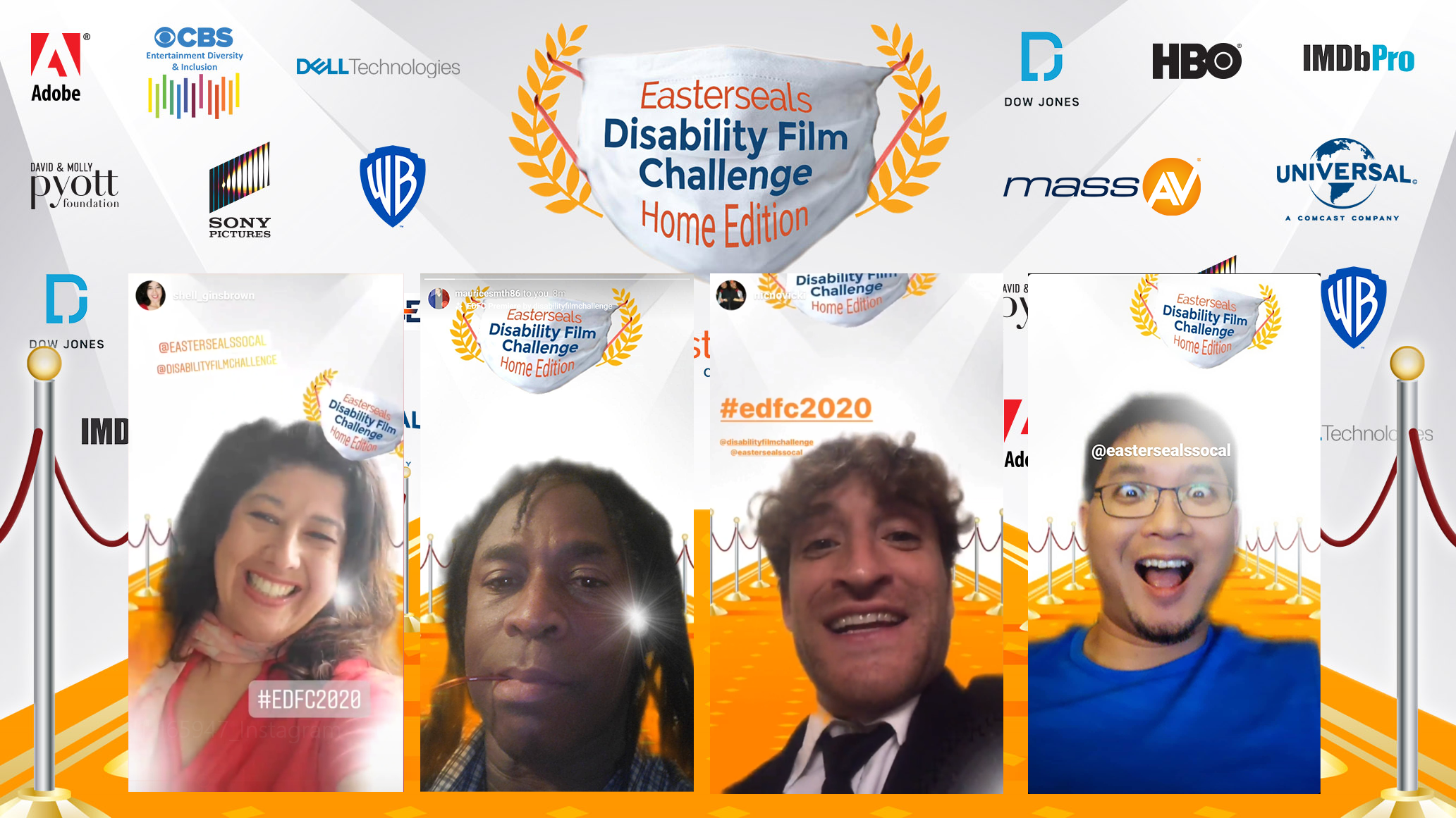 EasterSeals Orange Carpet_example