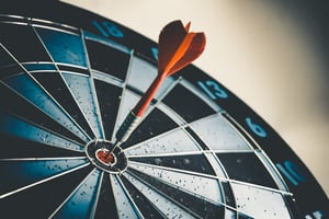 Success Bulls eye